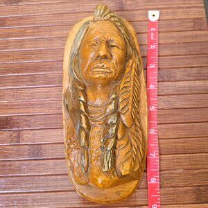 Vintage Thomas B Maracle Clay Sculpture - "Elder" Signed